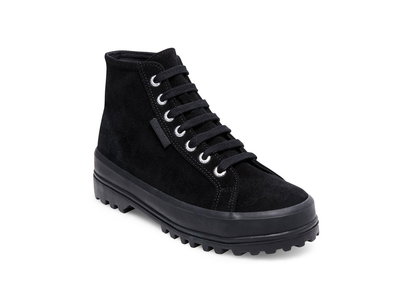 Botas Superga Mujer Negras - 2341 Suew - 043968XZH